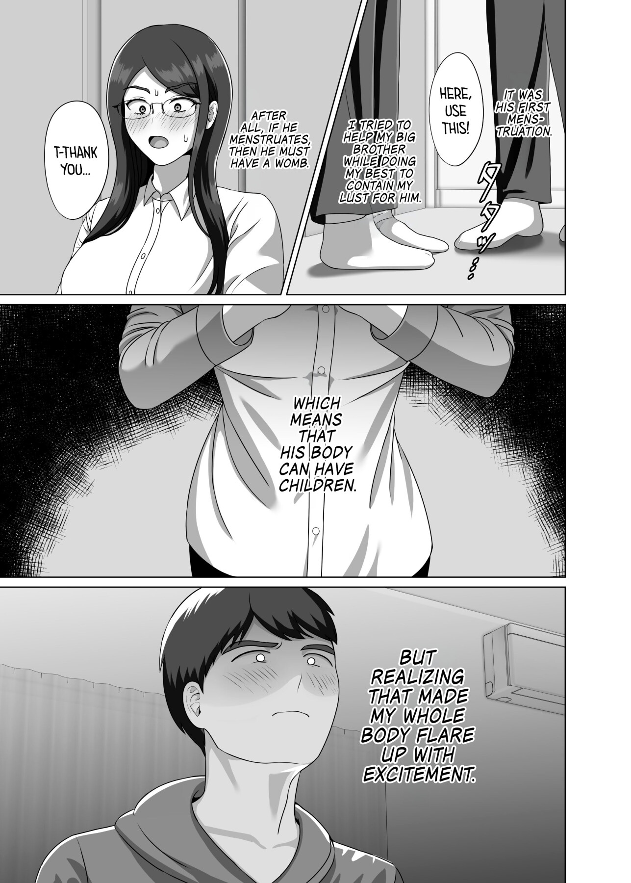Hentai Manga Comic-I Fell in Love With My Gender Bent Big Brother and Made Him a Woman for Good by Knocking Him Up!-Read-9